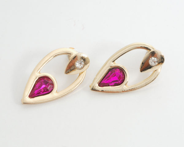 Pendientes violet drop