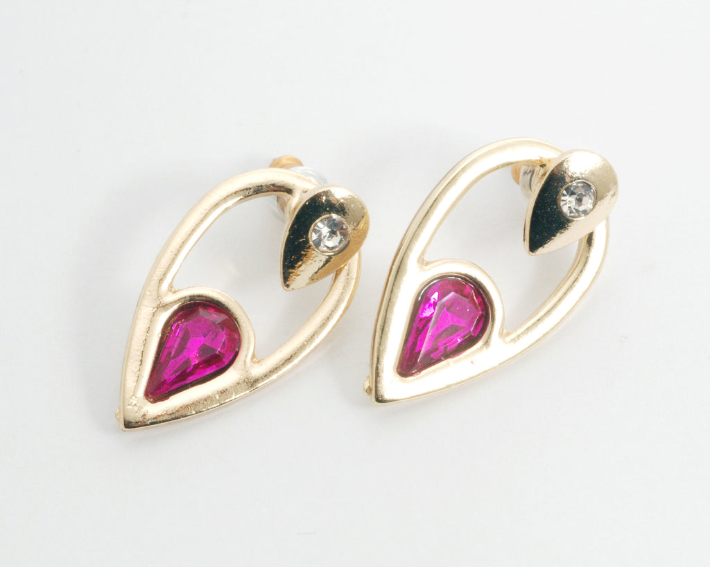 Pendientes violet drop